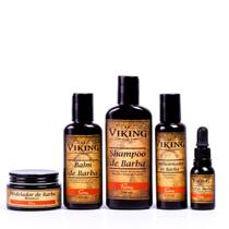 Kit Completo para Barba Viking Terra