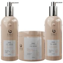 Kit Completo Para Cabelo Pró Peptídeos 250ml Bled