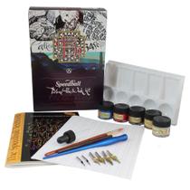 Kit Completo Para Caligrafia Speedball Luxo 3061