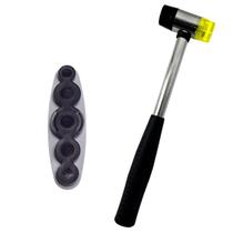 Kit Completo para Encapar Forrar Botão Manual em 5 medidas com Martelo