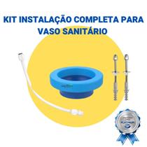 Kit Completo Para Instalação De Vasos Sanitários