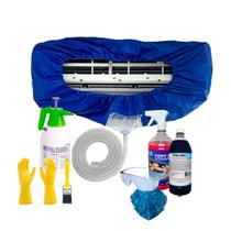 Kit Completo Para Limpeza De Ar Condicionado Split Até 36 Mil BTUS Bolsa Coletora + Acessórios Kit Completo Para Limpeza De Ar Condicionado Split Até 36 Mil BTUS Bolsa Coletora + Acessórios
