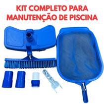 Kit Completo Para Manutenção e Limpeza De Piscinas Kit Completo Para Manutenção e Limpeza De Piscinas