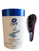 Kit completo para redução de frizz hidratação e nutrição ozonio oil use me