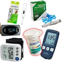 Kit Completo Para Saude 50 Tiras Gtech Free Com Aparelho Kit Completo Para Saude 50 Tiras Gtech Free Com Aparelho