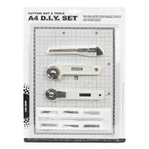 Kit Completo para Scrapbooking e Patchwork Morn Sun A4 5pçs