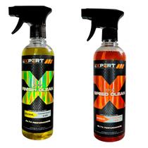 Kit Completo para Superfícies Automotivas Limpeza Profissional Finish Clean + Speed Clean -Expert
