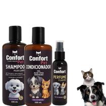 KIT Completo Pet: Shampoo + Condicionador + Colônia