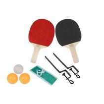 Kit Completo Ping Pong Raquetes, Bolinhas, Rede Premium