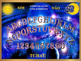 KIt Completo Placa de Comunicação Espiritual tapete Ouija 38x29cm Neoprene 3,0mm emborrachado - Loja do taro