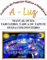 KIt Completo Placa de Comunicação Espiritual tapete Ouija 38x29cm Neoprene 3,0mm emborrachado - Loja do taro