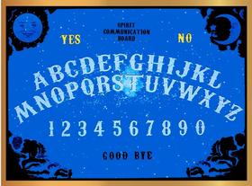 KIt Completo Placa de Comunicação Espiritual tapete Ouija 38x29cm Neoprene 3,0mm emborrachado