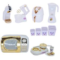 Kit Completo Princesa Microondas AirFryer Batedeira Pot 15pç Kit Completo Princesa Microondas AirFryer Batedeira Pot 15pç