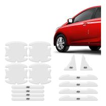 Kit Completo Protetor Maçaneta Transparente Resinado