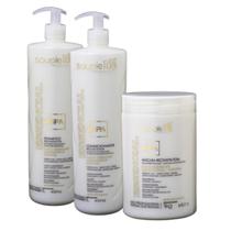 Kit Completo Reconstrutor Spa Essencial Soupleliss 3X1L Kit Completo Reconstrutor Spa Essencial Soupleliss 3X1L