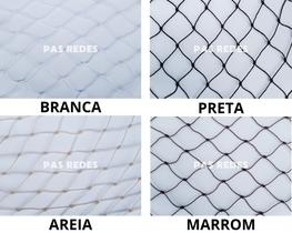 Kit Completo Rede de Proteção Janelas Sacadas Crianças Gatos 10,00m 1,20m