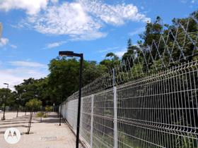 Kit Completo Rede Laminada 0,5 X 10m Cerca Aço Galvalume