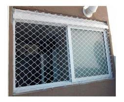 Kit Completo Rede Tela Segurança Proteção Janela 9M X 2,10M Kit Completo Rede Tela Segurança Proteção Janela 9M X 2,10M