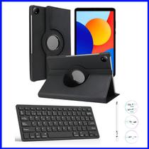 Kit Completo Redmi Pad 2 11 Pol Capa 360 + Teclado E Caneta