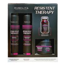 Kit Completo Resistent Therapy Hidratação Rubelita