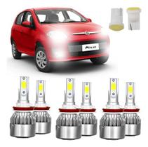 Kit Completo Super Led Farol E Milha Palio G5 2012 6000k