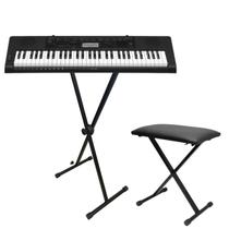 Kit Completo Teclado Casio CTK-3500 61 Teclas + Suporte e Banco Kit Completo Teclado Casio CTK-3500 61 Teclas + Suporte e Banco