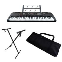 Kit Completo Teclado Spring Tc-061 61 Teclas