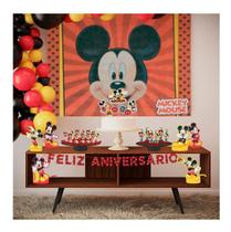 Kit Completo Temático Mickey Para Festas De Aniversario