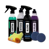 Kit Completo Vonixx 6 Produtos + Aplicadores e Flanela