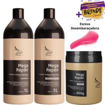 Kit Completo Zap Mega Repair Reconstrução Intensa Original!