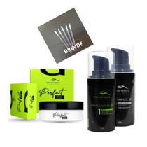 Kit Complex 3D Passo 1 e 2 + Cola Perfect Glue Balm Lash and Beauty