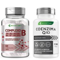 Kit Complexo B Forma Ativa + Coenzima Q10 500mg 60 Cápsulas Ecomev
