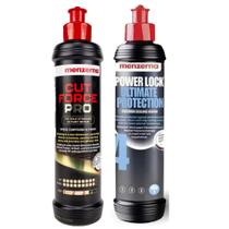 Kit Composto De Corte Pesado Cut Force Pro 250ml + Power Lock Ultimate Protection Menzerna 250ml Kit Composto De Corte Pesado Cut Force Pro 250ml + Power Lock Ultimate Protection Menzerna 250ml