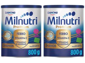Kit Composto Lácteo Milnutri Premium 800g