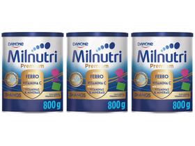 Kit Composto Lácteo Milnutri Premium 800g