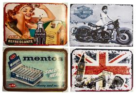 Kit composto por 4 Placas decorativa tamanho 30x20 cada Kit composto por 4 Placas decorativa tamanho 30x20 cada