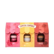 Kit Compotinhas Receitas de Alegria 3x55ml LOccitane au Brésil Kit Compotinhas Receitas de Alegria 3x55ml LOccitane au Brésil