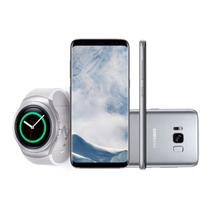 Kit: Compre Samsung Galaxy S8, Ganhe 50% de Desconto no Smartwatch e Leve Fone Sem Fio Level Active
