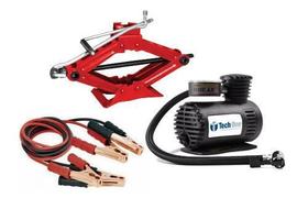 Kit Compressor 12v Macaco Sanfona 1 T Cabo Ponte 450ah