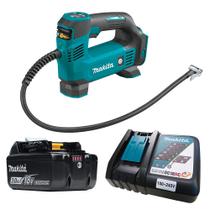 Kit Compressor de Ar 18V DMP180Z e Bateria BL1830 e Carregador DC18RC Makita Kit Compressor de Ar 18V DMP180Z e Bateria BL1830 e Carregador DC18RC Makita