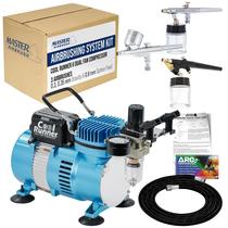 Kit Compressor de Ar Master Airbrush Cool Runner II com 3 Pistolas Kit Compressor de Ar Master Airbrush Cool Runner II com 3 Pistolas