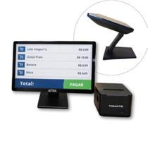 Kit Computador All-in-One Touchscreen 15.6" Full HD 8GB 128GB Impressora Térmica