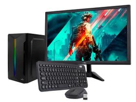 Kit Computador Desktop Windows11 256Gb SSD I5 Monitor 24 Pol