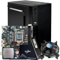 Kit Computador,Placa Mãe,I3-2120,Ram 4G, Ssd 120Gb,Gab,Fonte