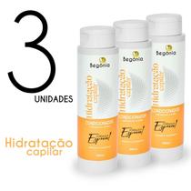 kit Condicionador Begonia Hidratação Capilar 400ml 3 Unds