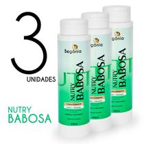 KIT Condicionador Begonia Nutry Babosa 400ml 3 Unds