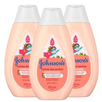 Kit Condicionador Cabelos Cacheados Johnson's Baby 200ml com 3 unidades Kit Condicionador Cabelos Cacheados Johnson's Baby 200ml com 3 unidades