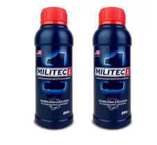 Kit Condicionador de Metais Militec-1 Carro Caminhão Moto 200ml 2 Unidades 71724