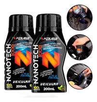 Kit Condicionador De Metais Reduz Atrito Nanotech 200Ml 2Uni