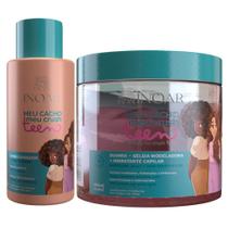 Kit Condicionador + Duomix Meu Cacho Meu Crush Teen Inoar 500g Kit Condicionador + Duomix Meu Cacho Meu Crush Teen Inoar 500g